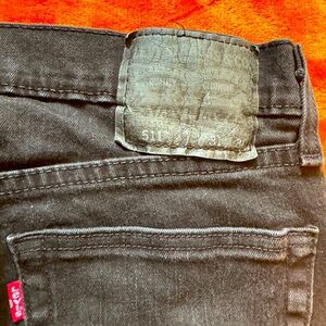 511 Black Levi Jeans